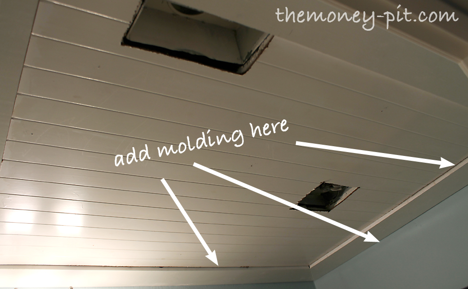 Can You Put Up Beadboard Over Popcorn Ceiling