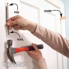 How to Fix a Door That Won’t Stay Closed Door repair