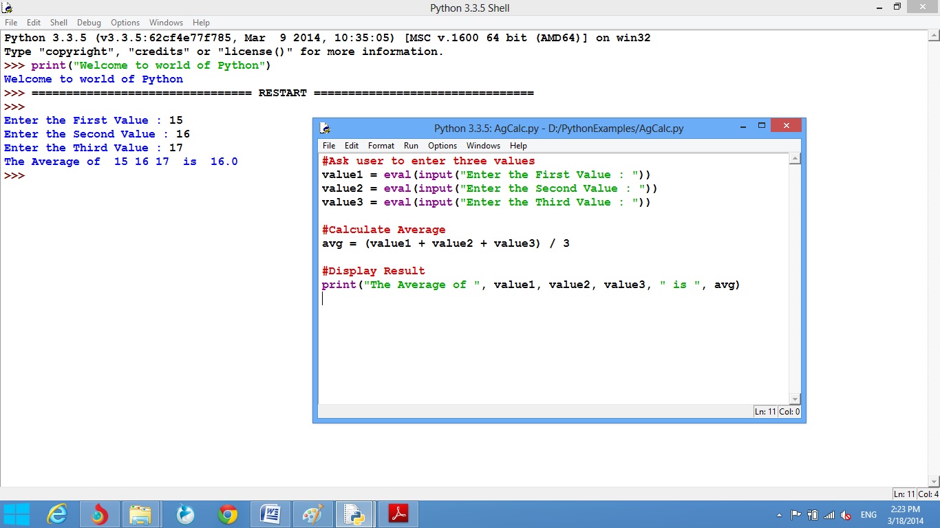 Python Reading Input from the Console Vakratund Cloud