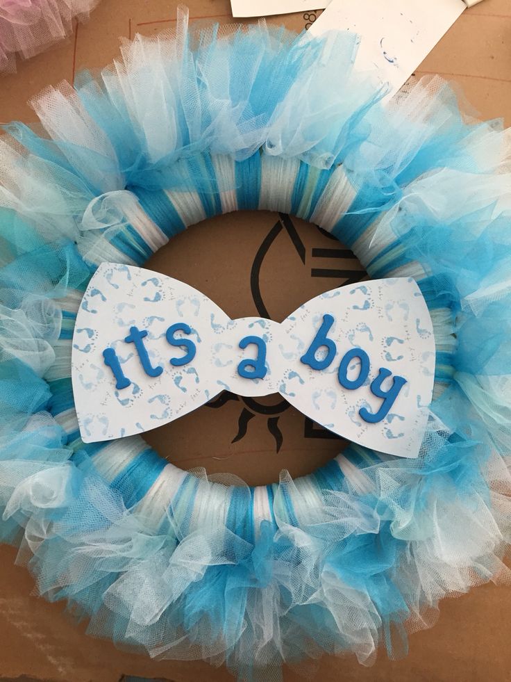 How To Make A Baby Boy Wreath Awesome Article