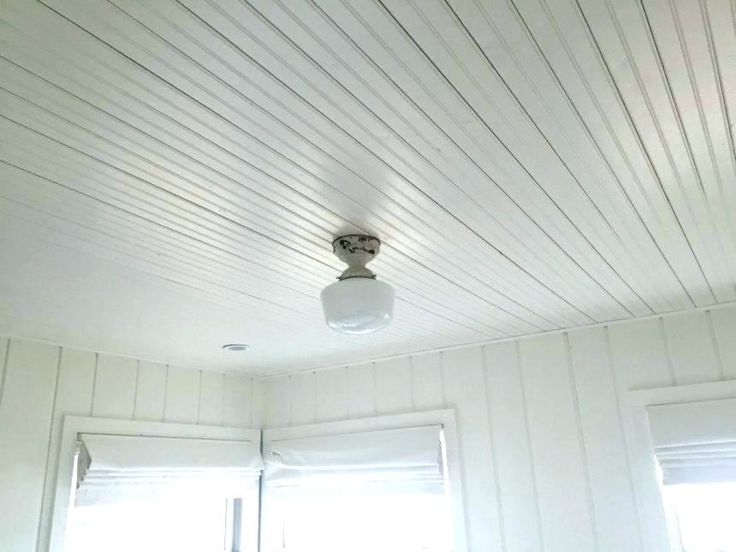 Pin on Beadboard Ceiling & Walls