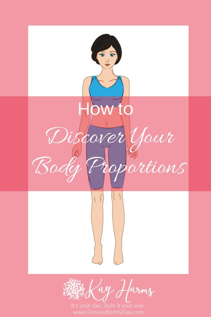 Learn how to discover your body proportions. Do you have a