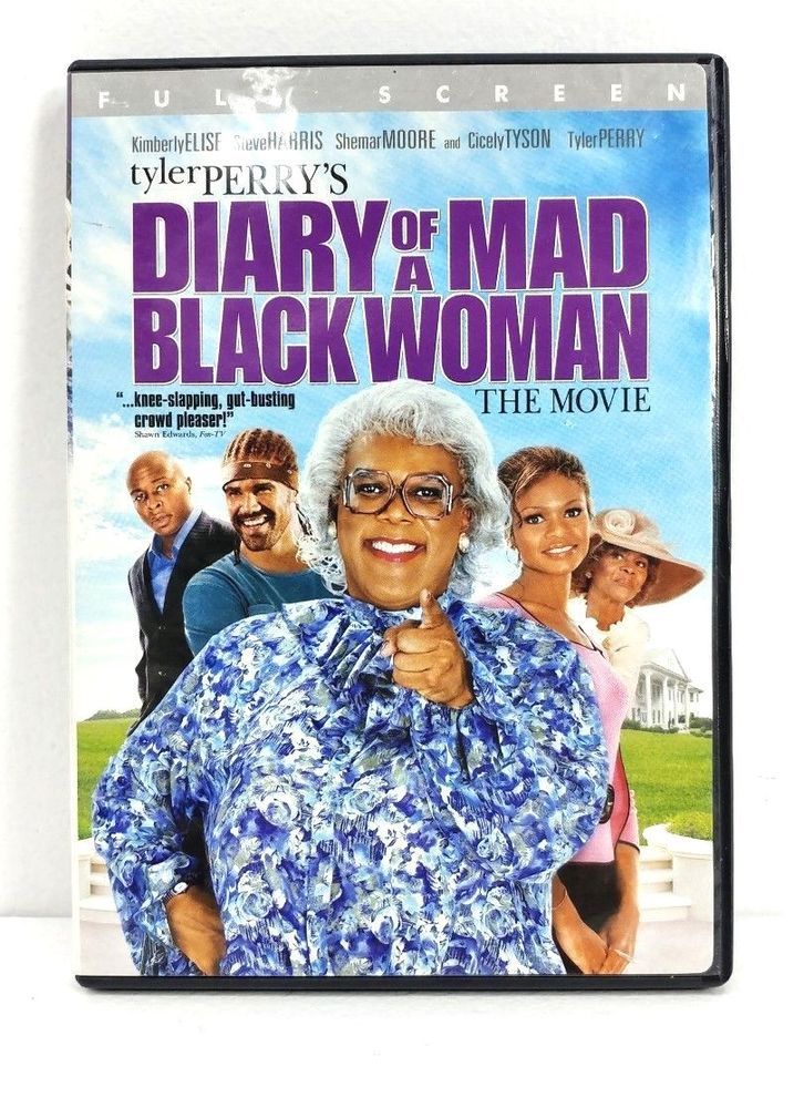 Diary of a Mad Black Woman DVD Movie Full Screen Black