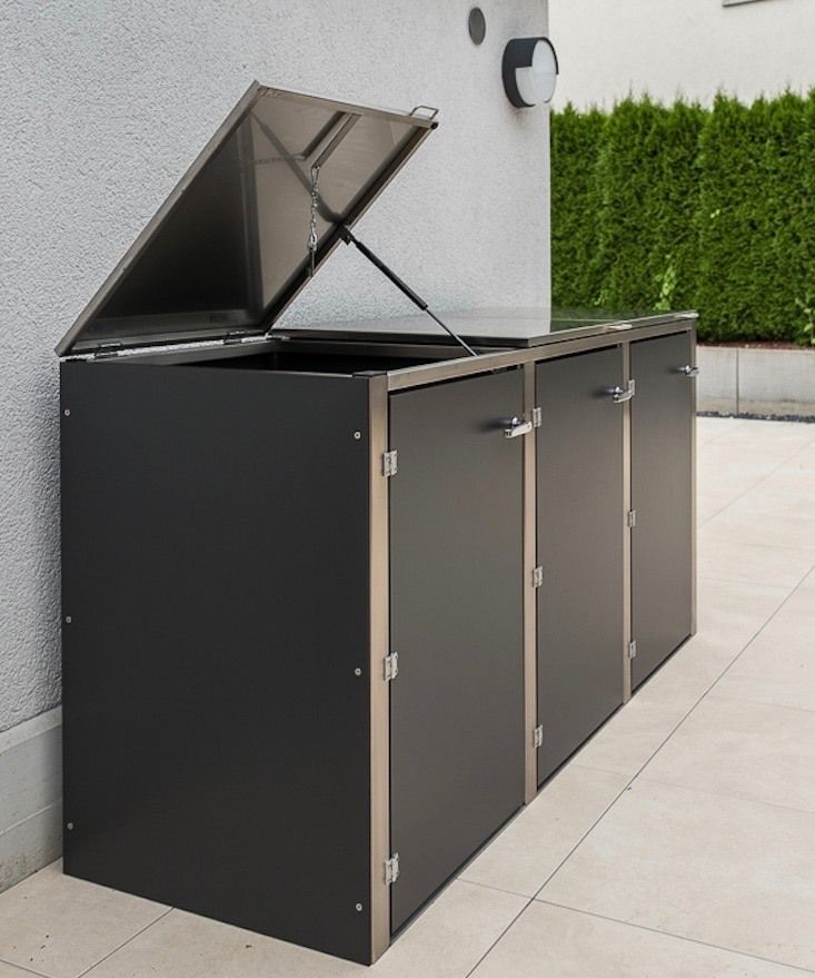 Garden Hacks 10 Genius Ideas to Hide Trash Cans