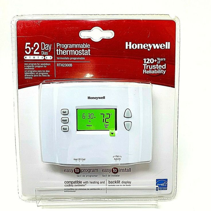 New Honeywell Programmable thermostat Easy to Program and