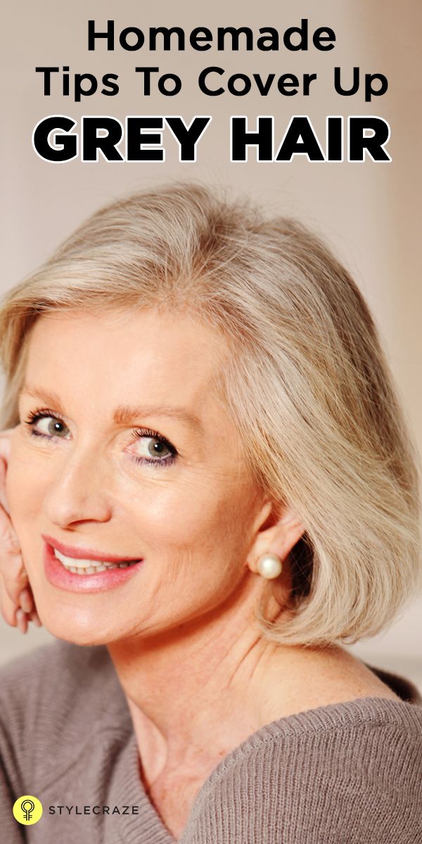 20 Simple Ways To Cover Gray Hair Naturally At Home
