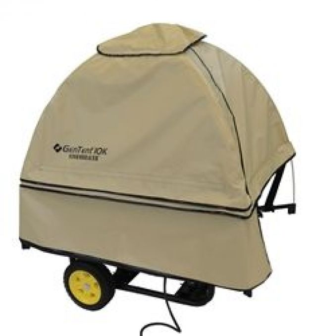 GenTent provides all weather canopy enclosure cover for