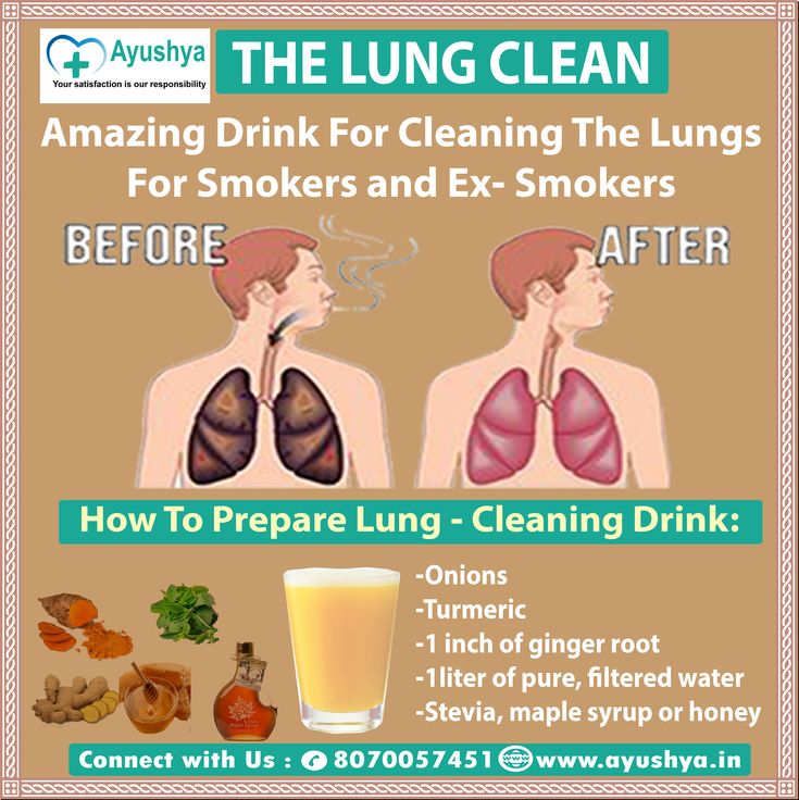 The Lung Clean Amazing Drink For Cleaning The Lungs For