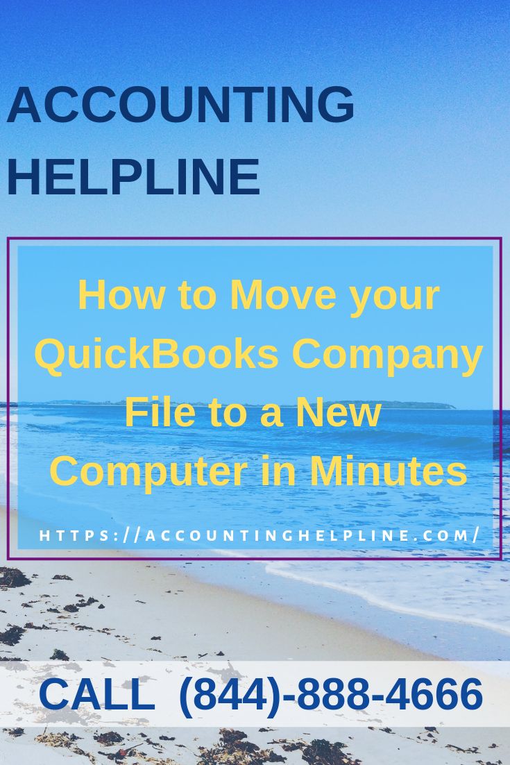 How to Move your QuickBooks Company File to a New Computer