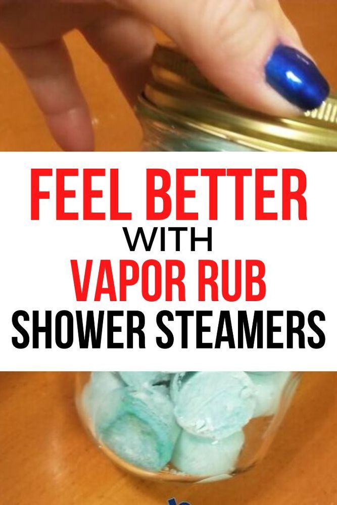 How to Make DIY Vapor Rub Shower Cubes Recipe Vicks