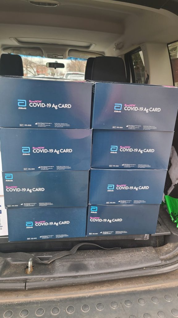 Two USbased Antiguans donate Covid19 test kits Antigua