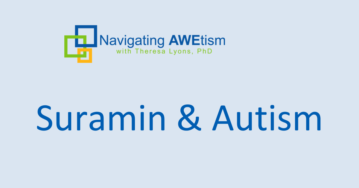 What is Suramin and how does it help those with autism