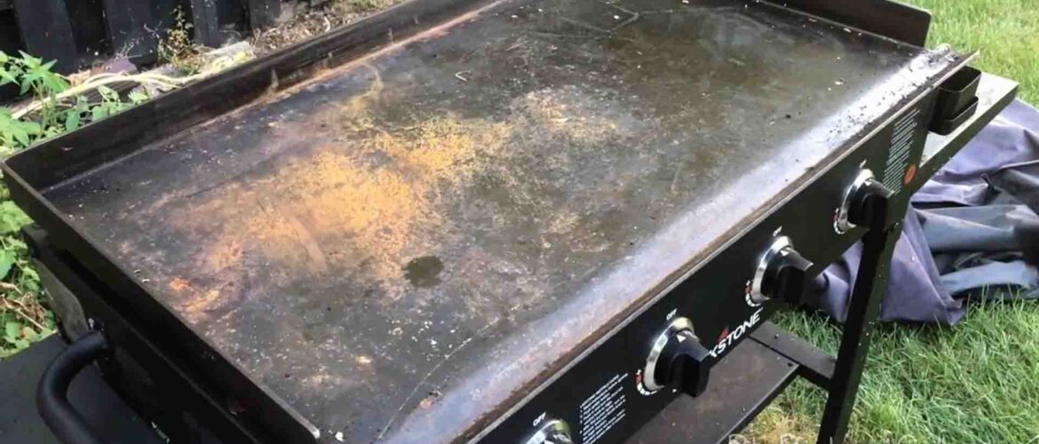 How to remove rust from the Blackstone griddle? BBQ, Grill