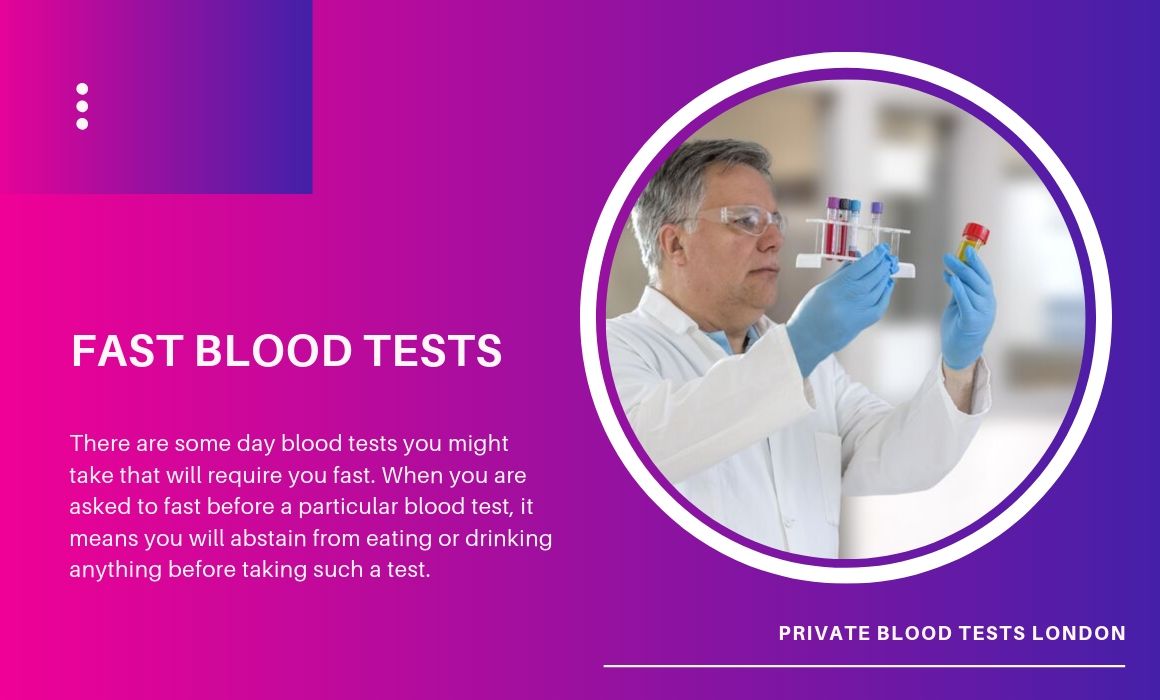 Fasting Blood Tests & Report Private Blood Tests London