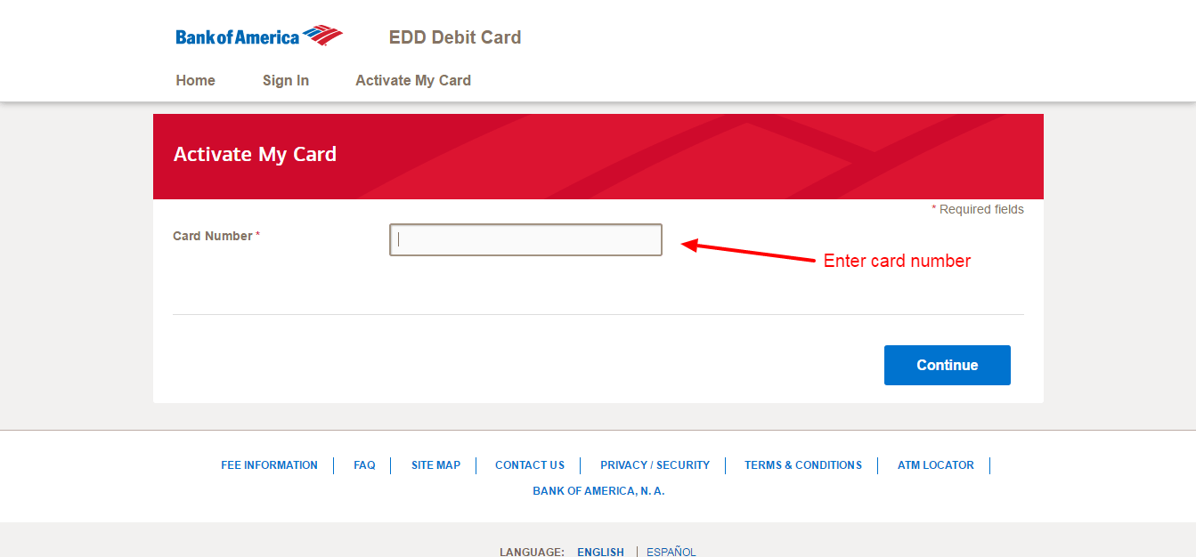 Edd Boa Card Activation 3 To have a replacement card