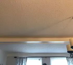How to cover popcorn ceiling Hometalk