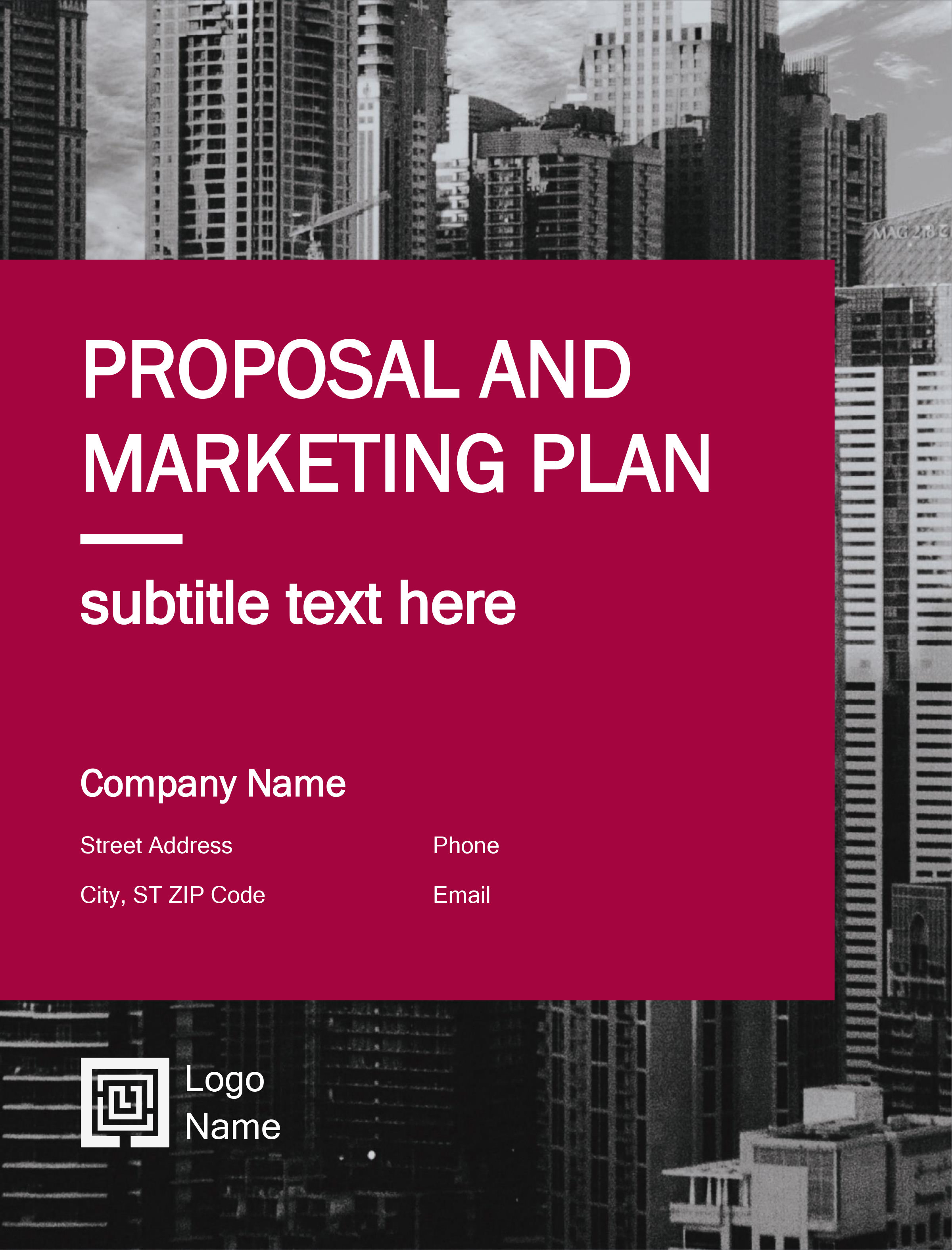 7 Free Business Plan Proposal Templates In Word Docx And