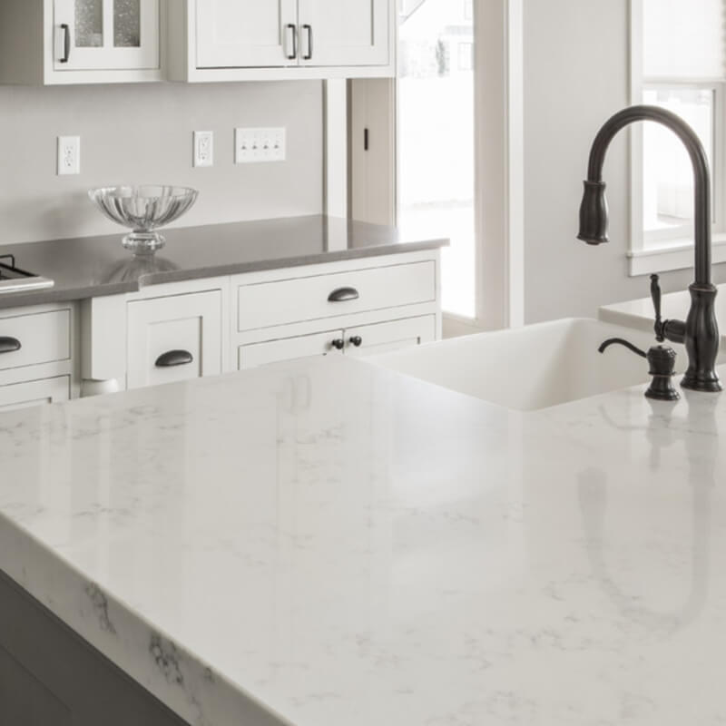 Are White Quartz Countertops Stain Resistant?