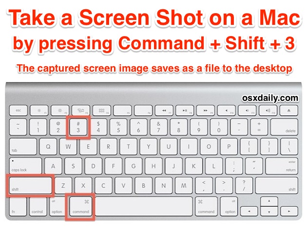 How To Take A Screenshot On Mac With Windows Keyboard