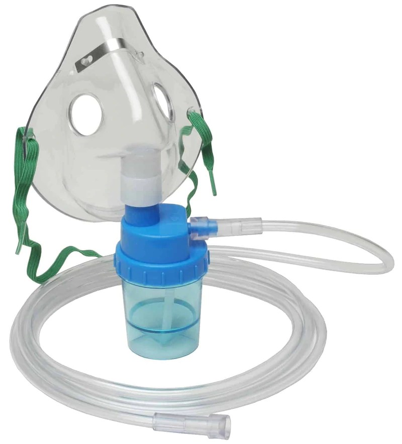 Allied Healthcare Adult Mask with Nebulizer Cup and 7 ft