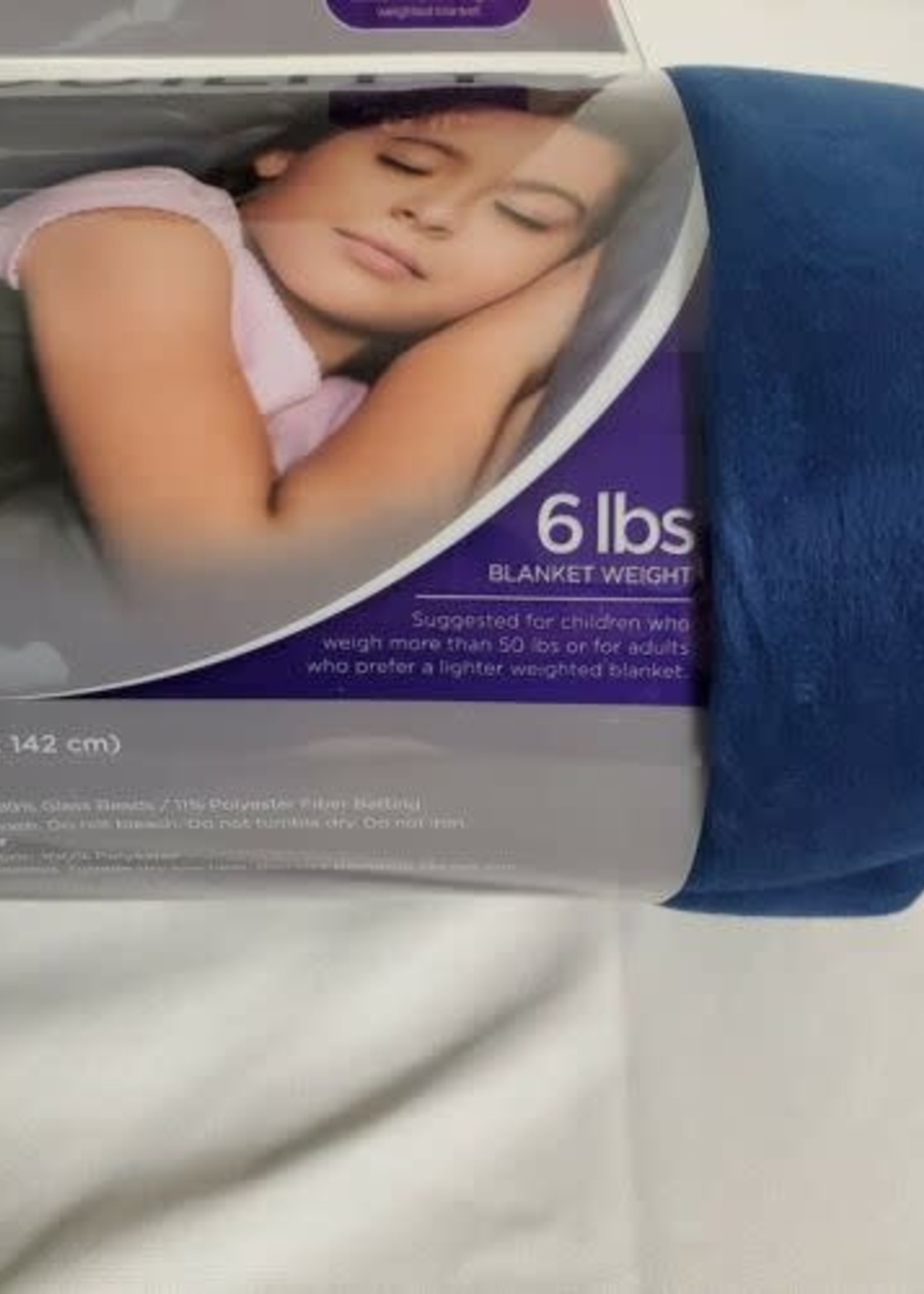 Tranquility Kids Weighted Blanket 6Lbs With Washable Cover