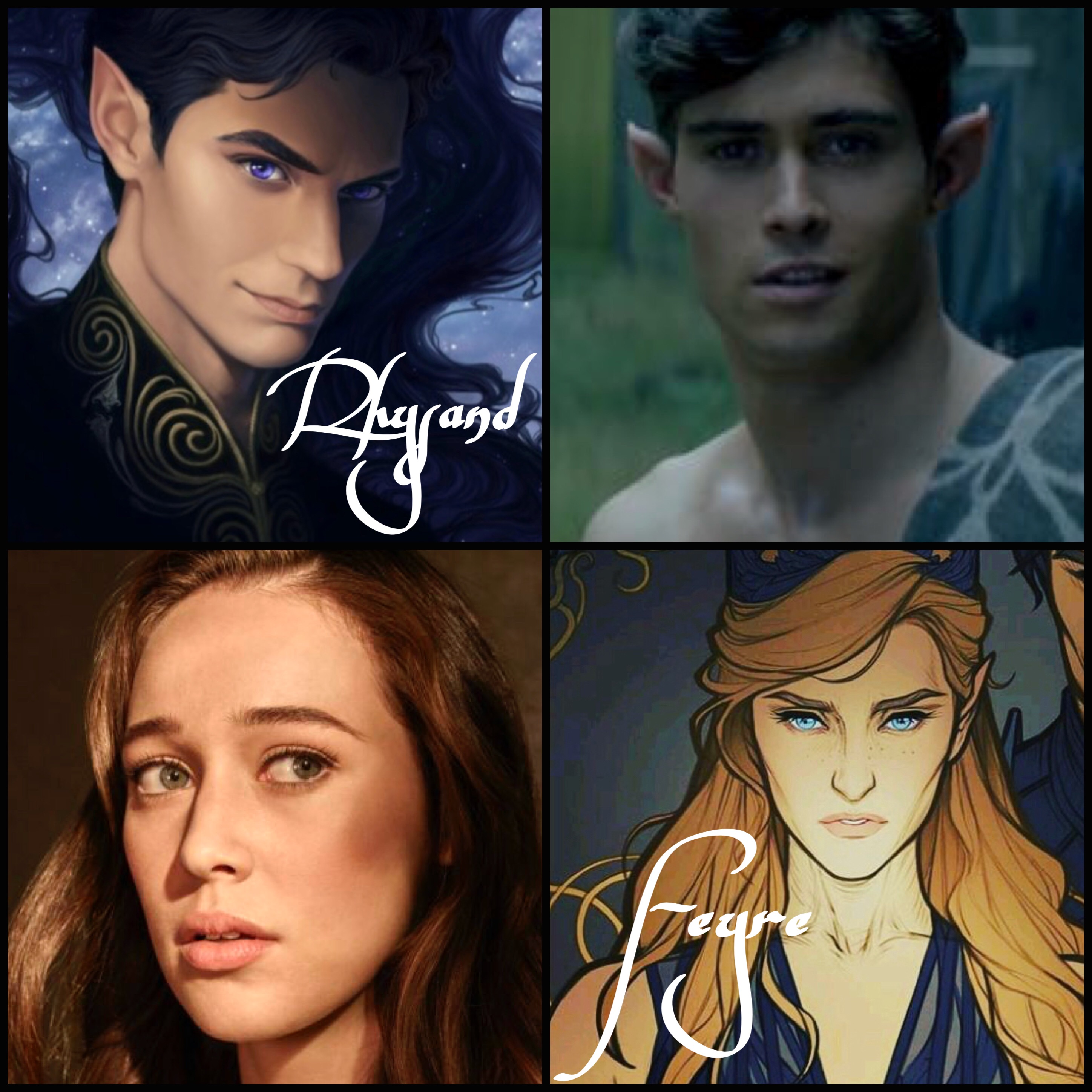 A Court of Thorns and Roses Movie Cast acotar sarahjmaa...