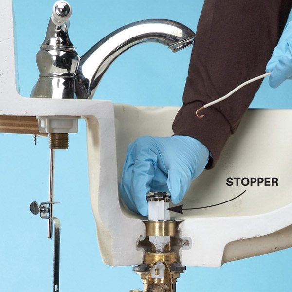 Unclog a Bathroom Sink Without Chemicals The Family Handyman