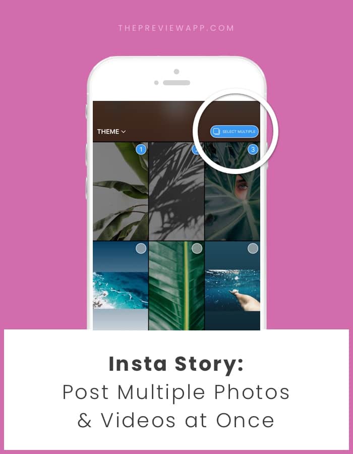 How to Share Multiple Photos / Videos in your Insta Story