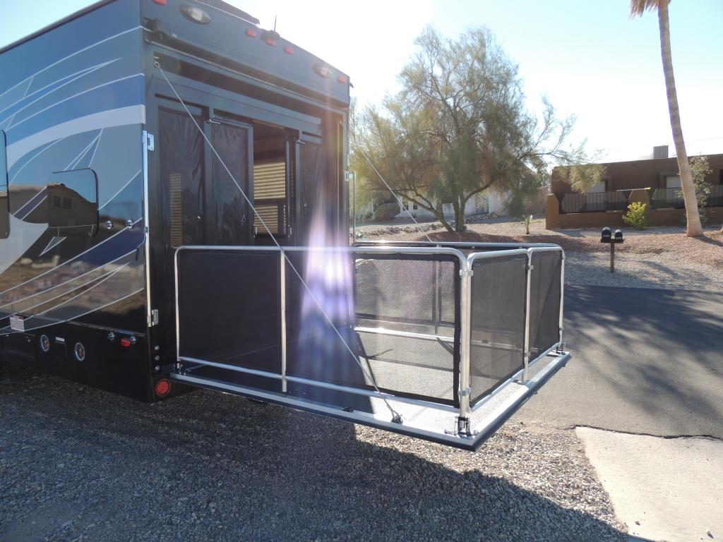 Toy Hauler Ramp Patio Kit Diy Home Design