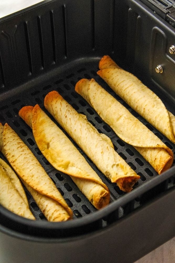 Air Fryer Taquitos Made From Frozen Everyday Family Cooking