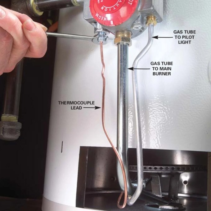 Cleaning Pilot Light Sensor Adiklight.co