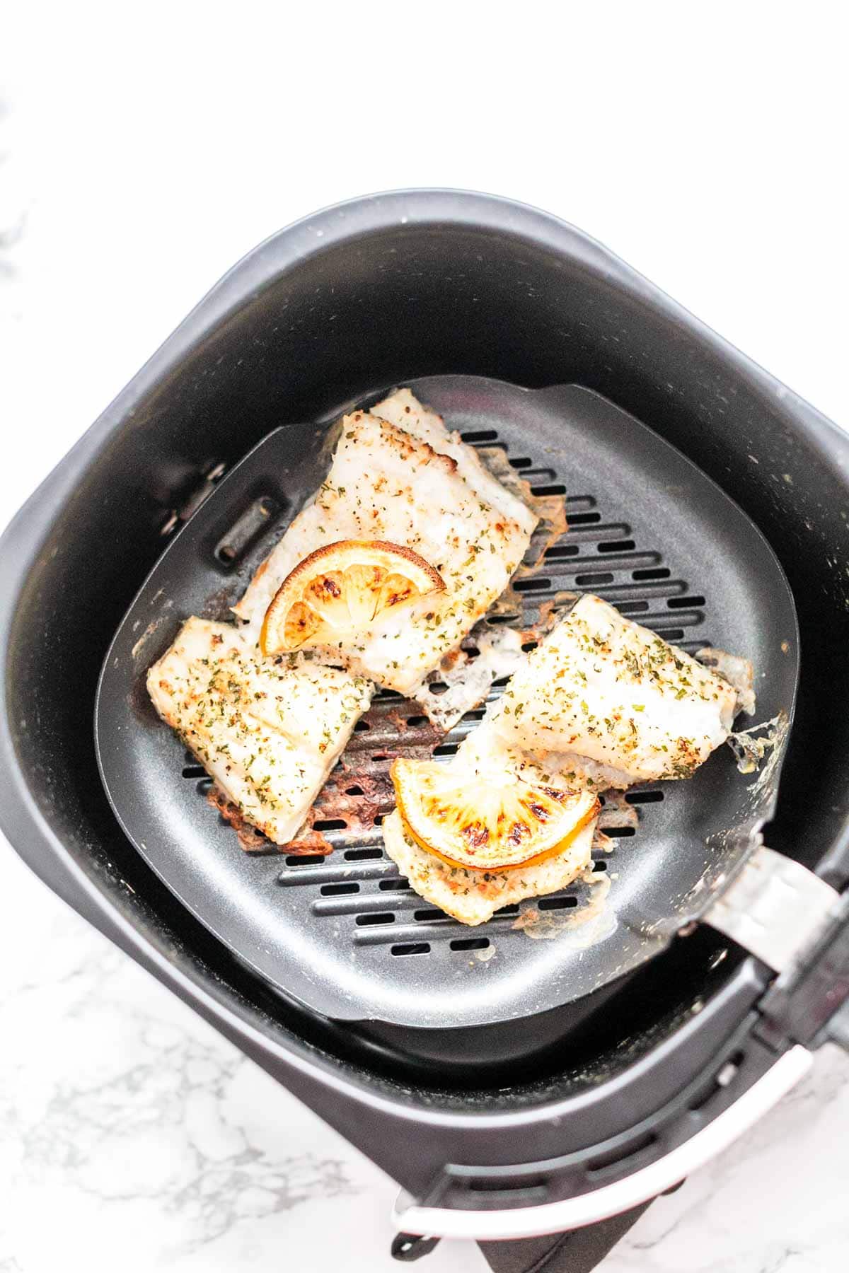 Air Fryer Frozen Fish Fillets Fast Food Bistro