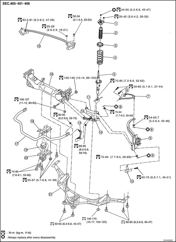 torque specs for suspension DIY G35Driver