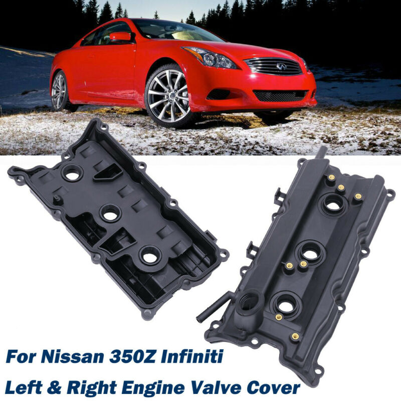 Left & Right Pair Engine Valve Covers For 0306 Nissan