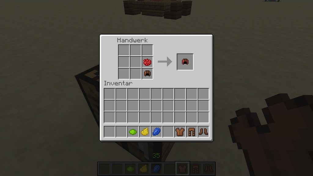 Minecraft Leather Armor Dye