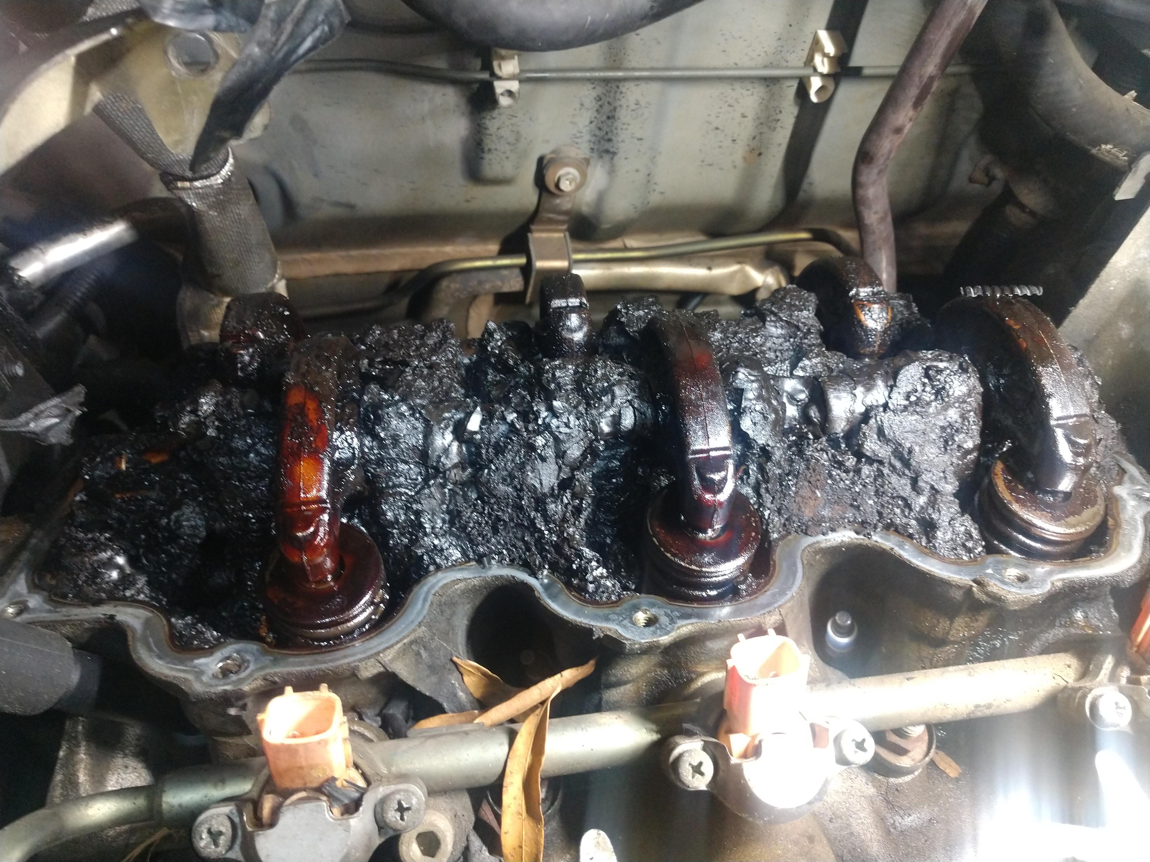 Replacing valve cover gasket for a leak and found this