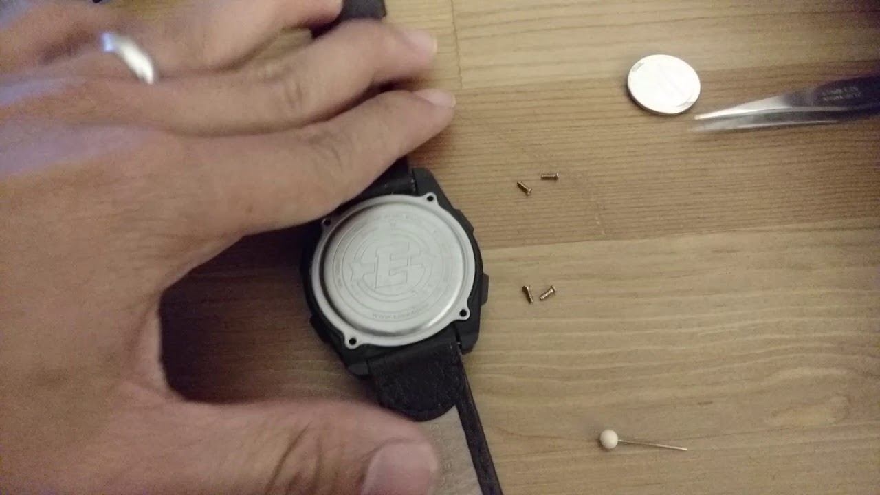Timex Expedition Digital Watch Battery Change M252 YY Time