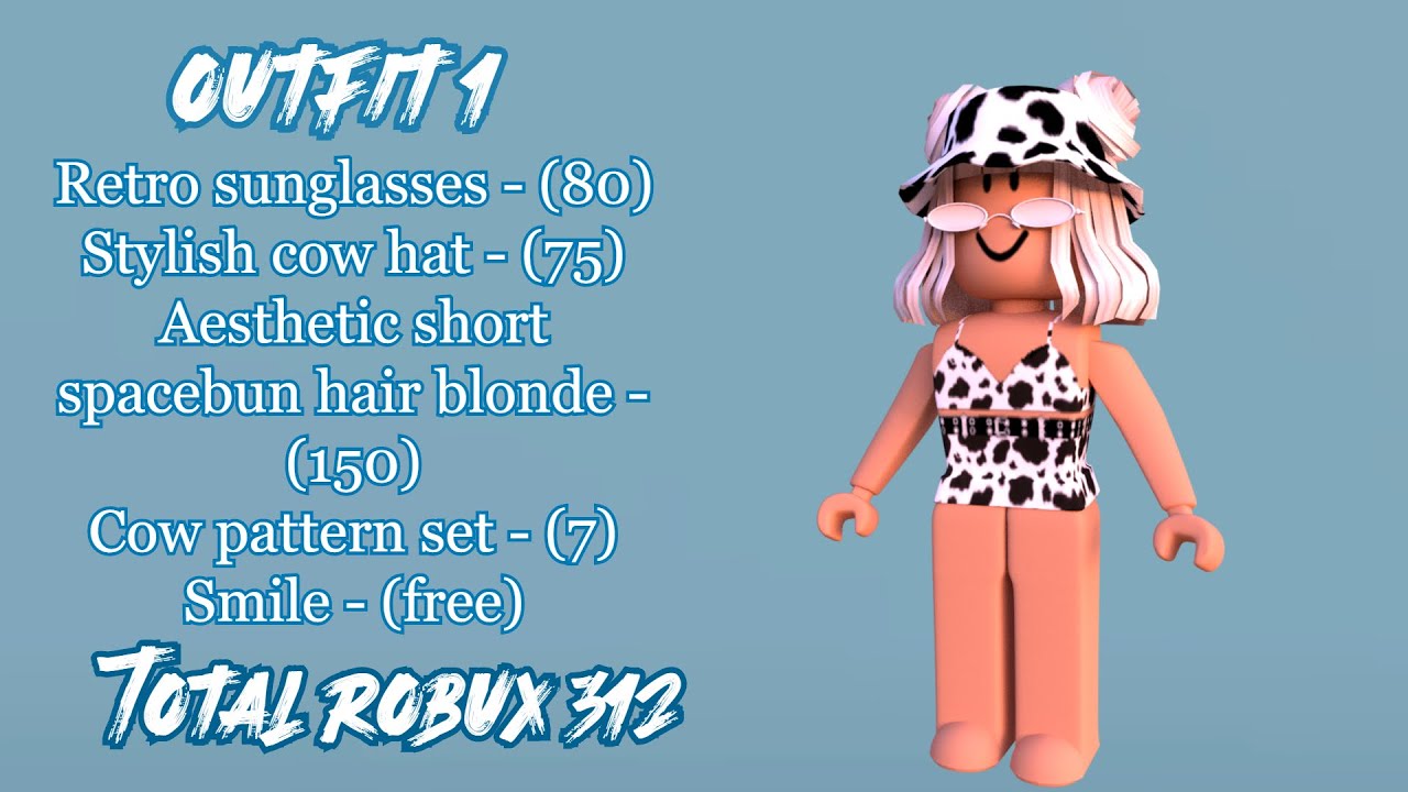 10 Aesthetic roblox outfits YouTube