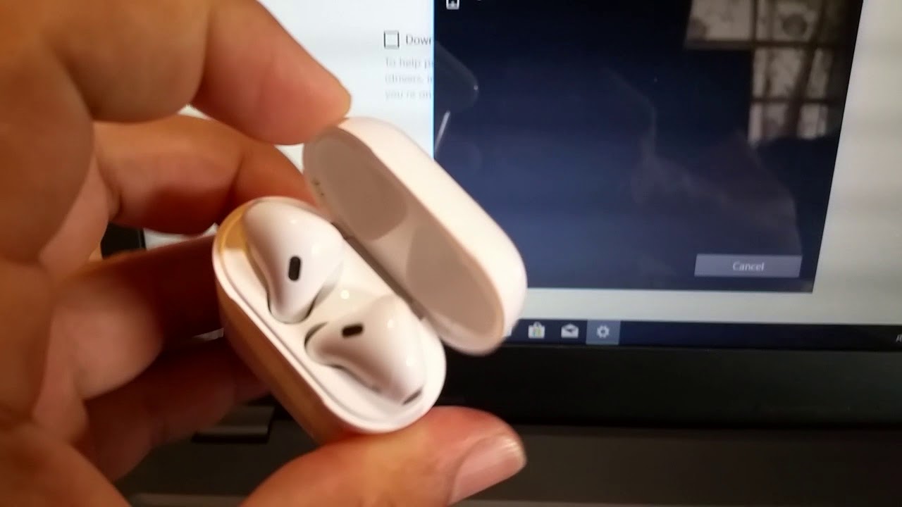 How to pair Airpods to Laptop Windows 10 YouTube