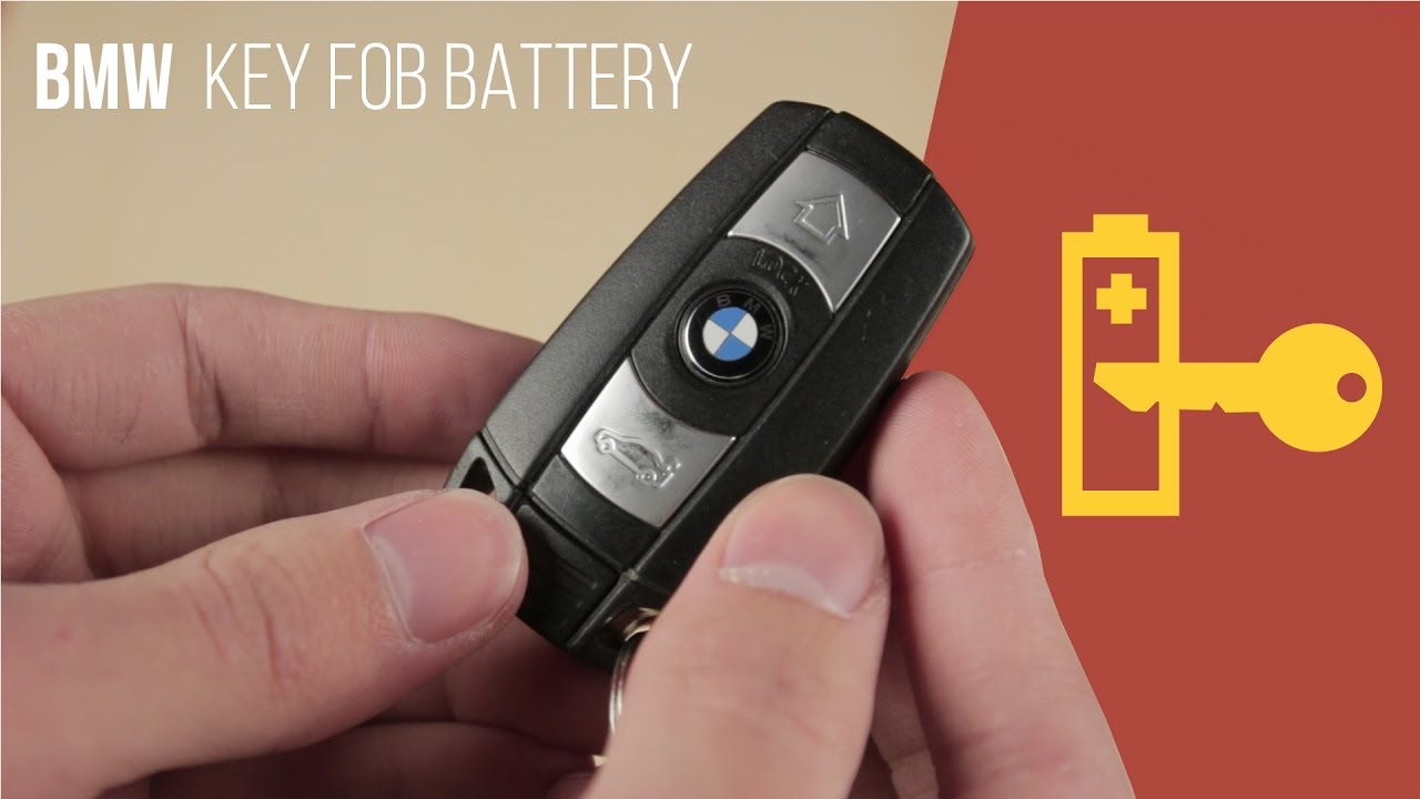 BMW Key Fob Battery Replacement Access) YouTube