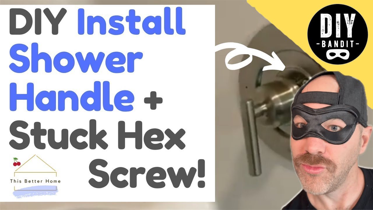 How To Remove Moen Bathroom Shower Handle