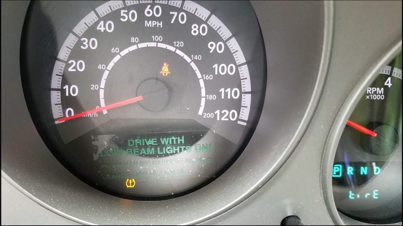 How to Reset Low Tire Pressure Light (TPMS) YouTube
