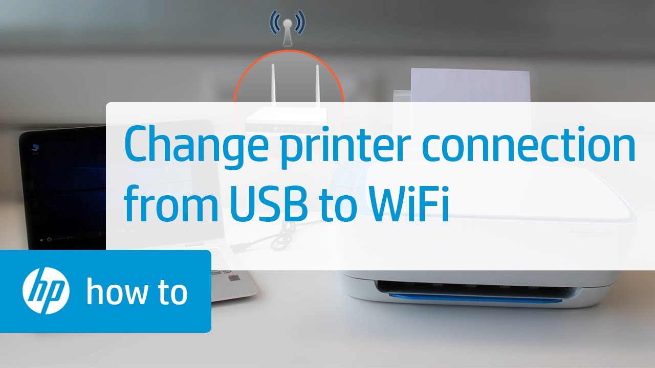Converting an HP Printer from a USB to a Wireless