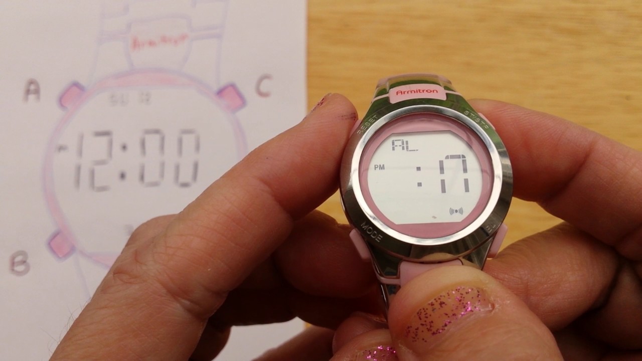 How To Change Time On Armitron Digital Watch