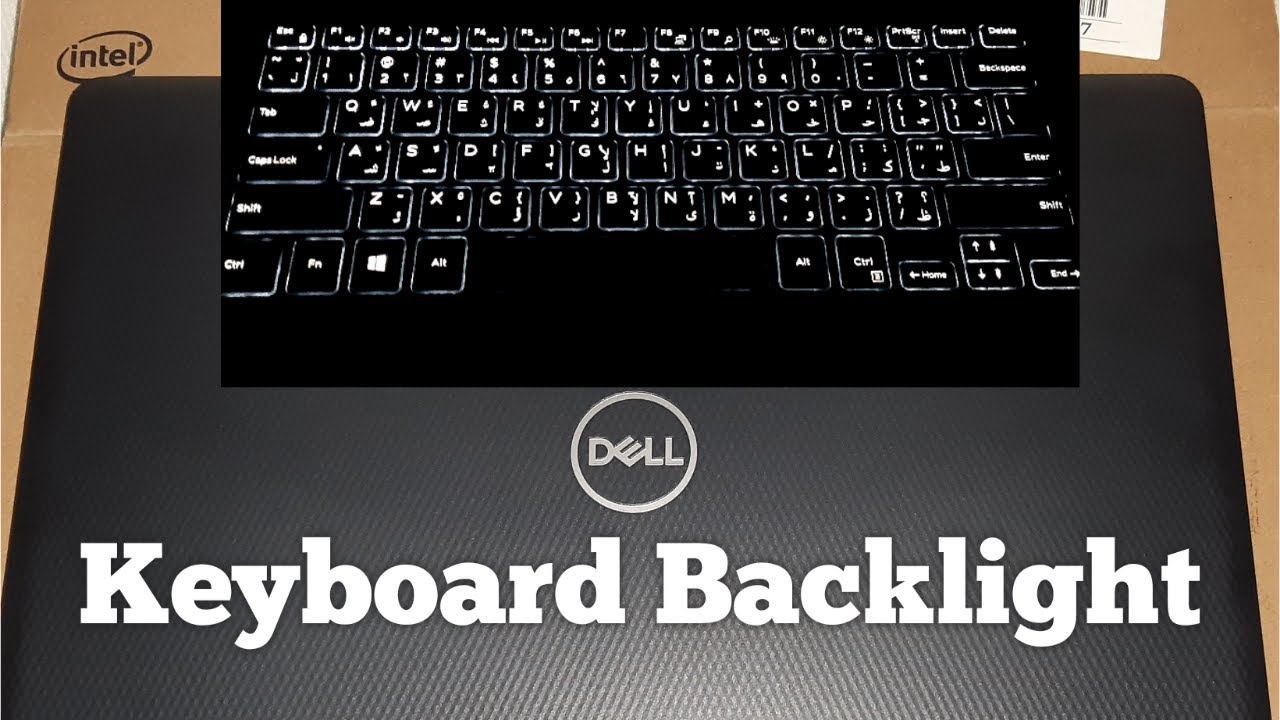 Dell Keyboard Backlight Turn On YouTube