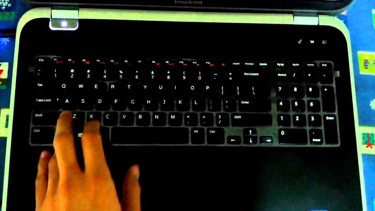 Dell Inspiron 17r Special Edition Backlit Keyboard YouTube