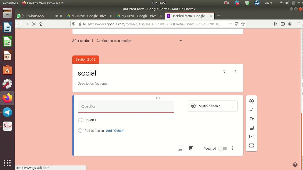 making online tests using google forms YouTube