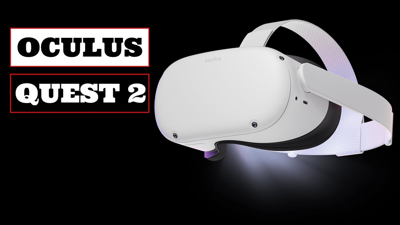 Oculus Quest 2 AllinOne VR Headset Two Touch Controllers