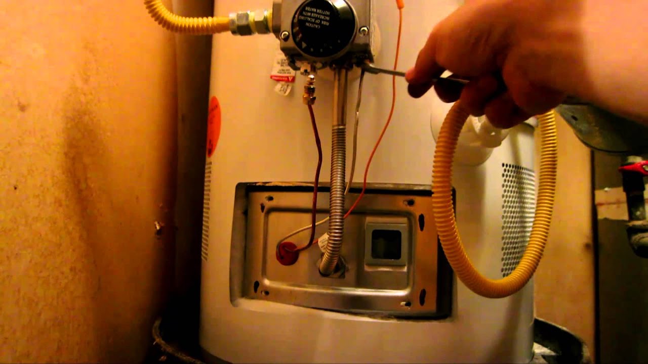 How To Light Pilot On Water Heater After Flood