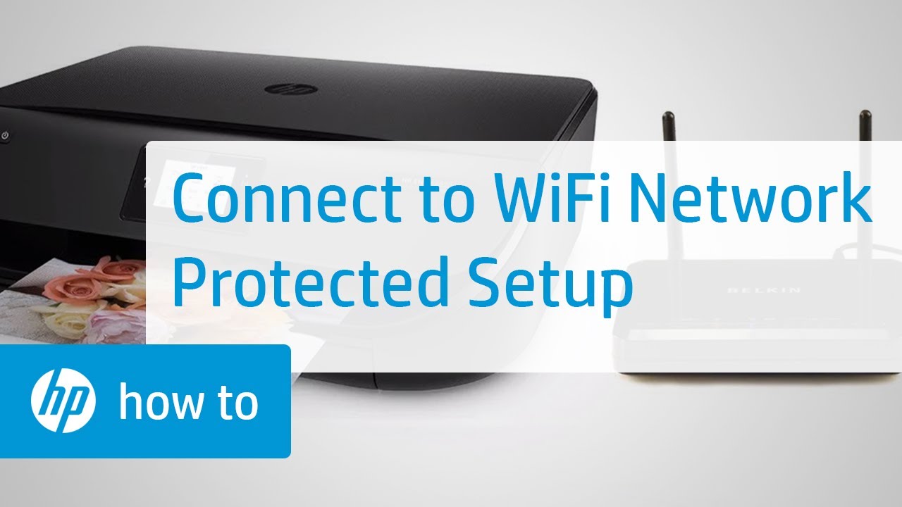 How To Connect an HP Printer to a Wireless Network Using